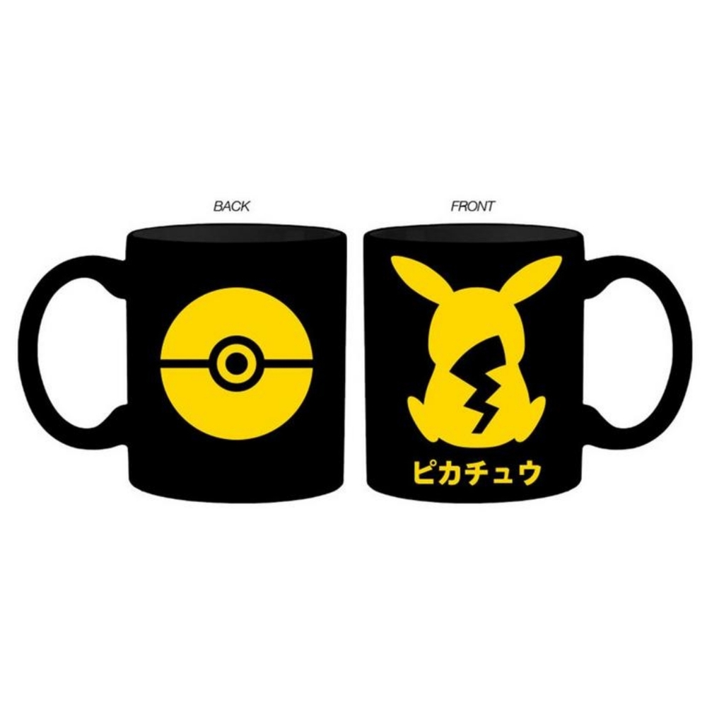 🆕️ Pokemon Pikachu Silhouette Mug, 14oz